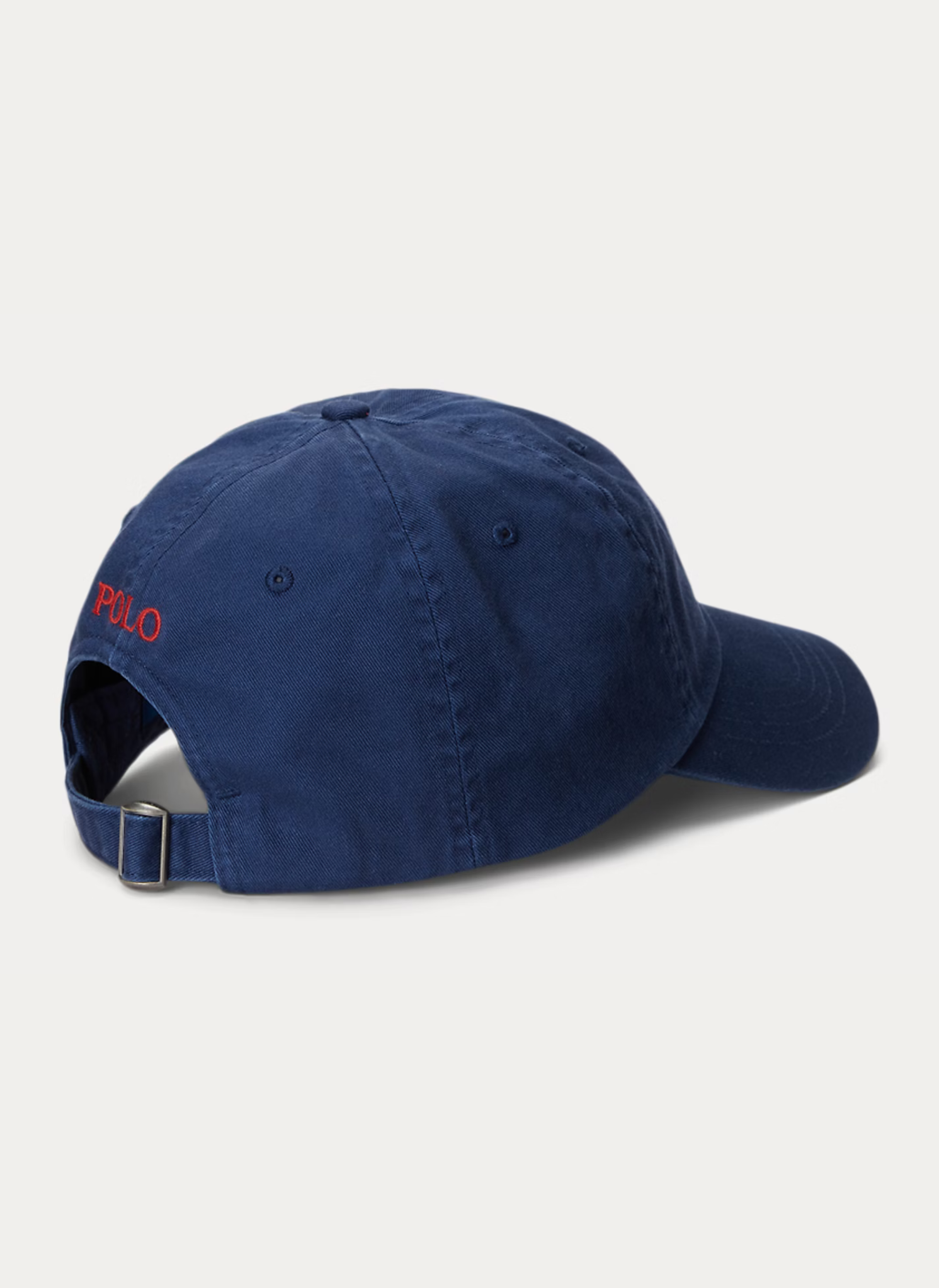 Cotton Chino Baseball Cap - Bleu