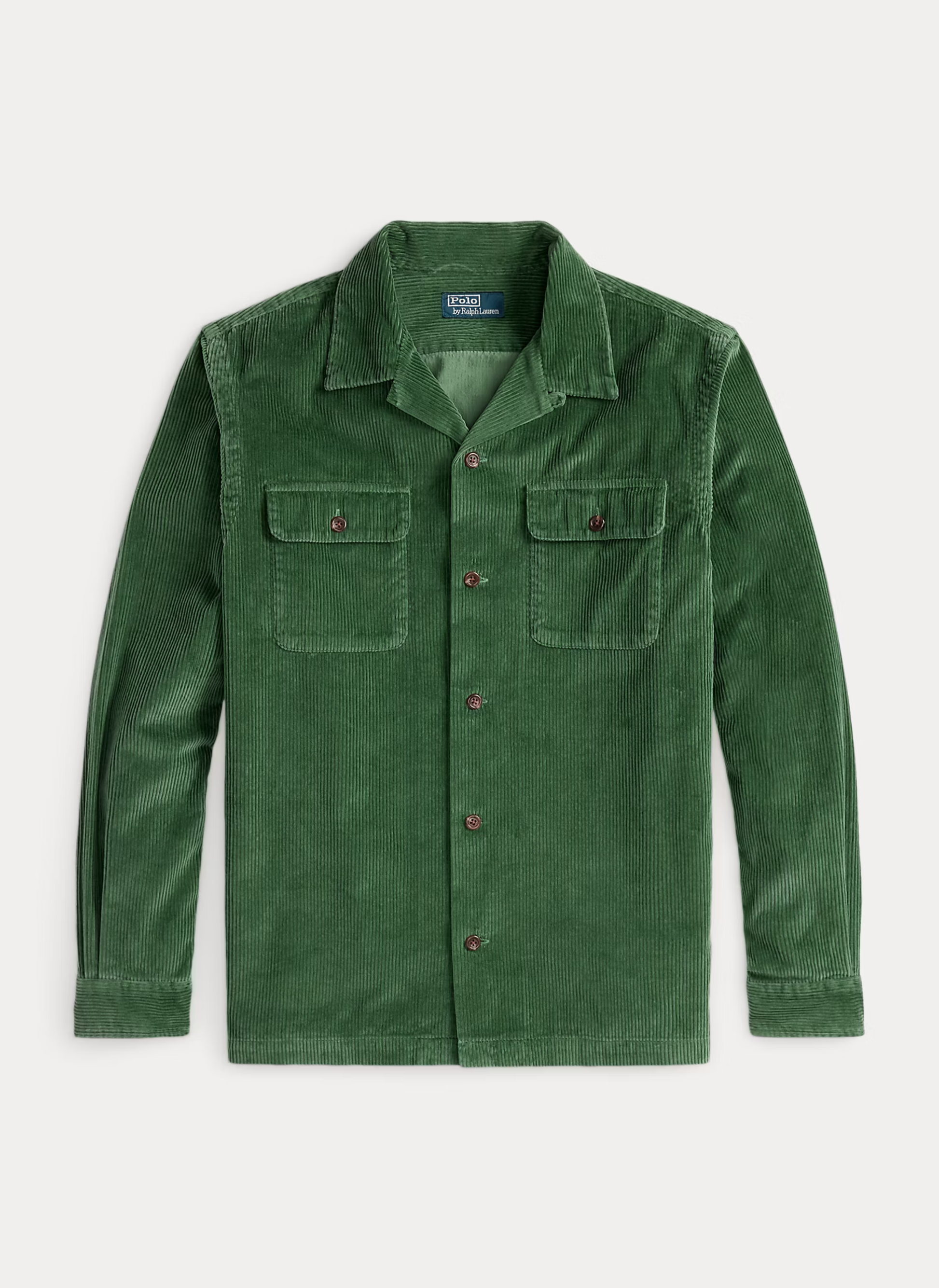 Corduroy Camp Shirt - Vert