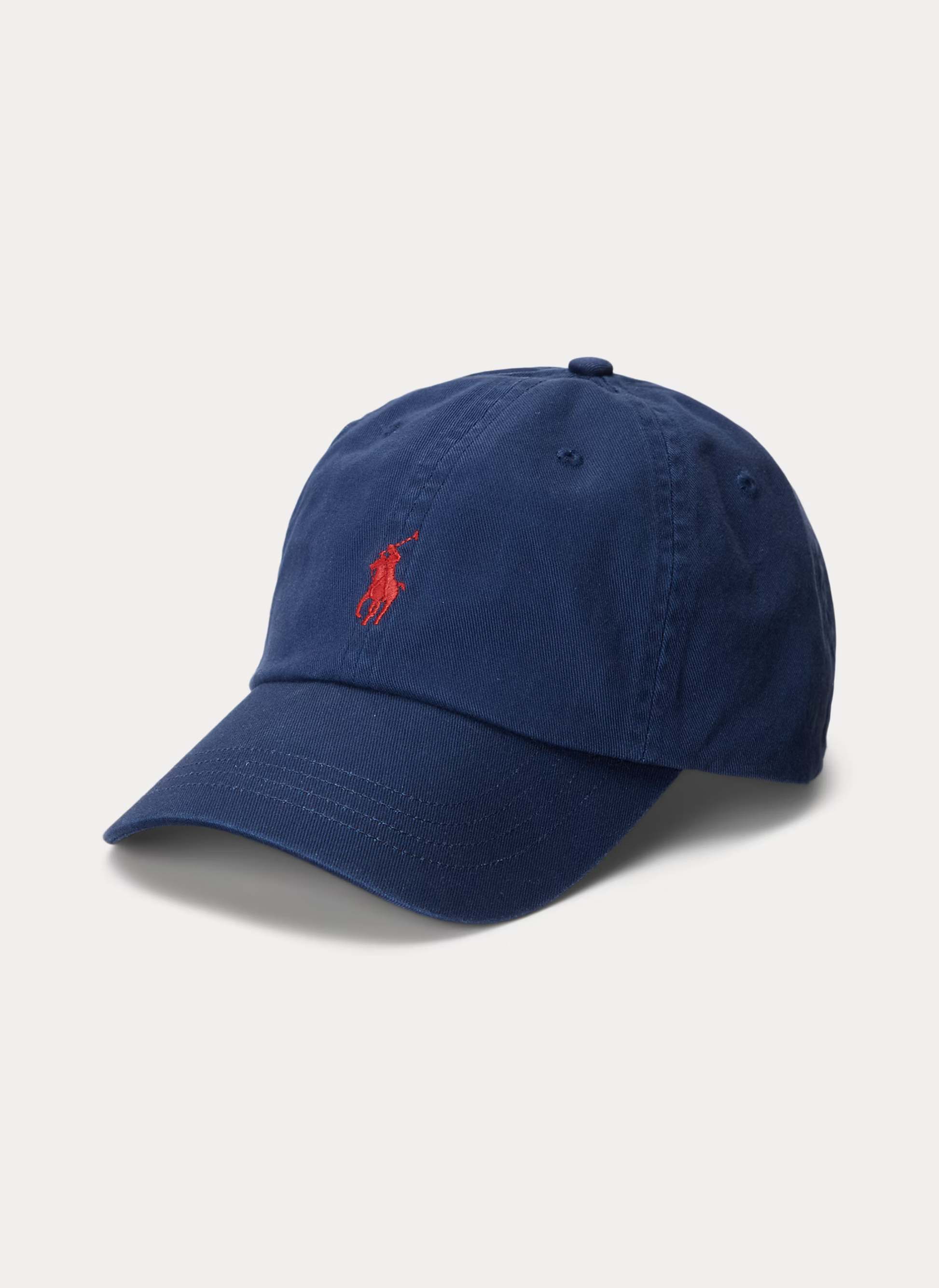 Cotton Chino Baseball Cap - Bleu