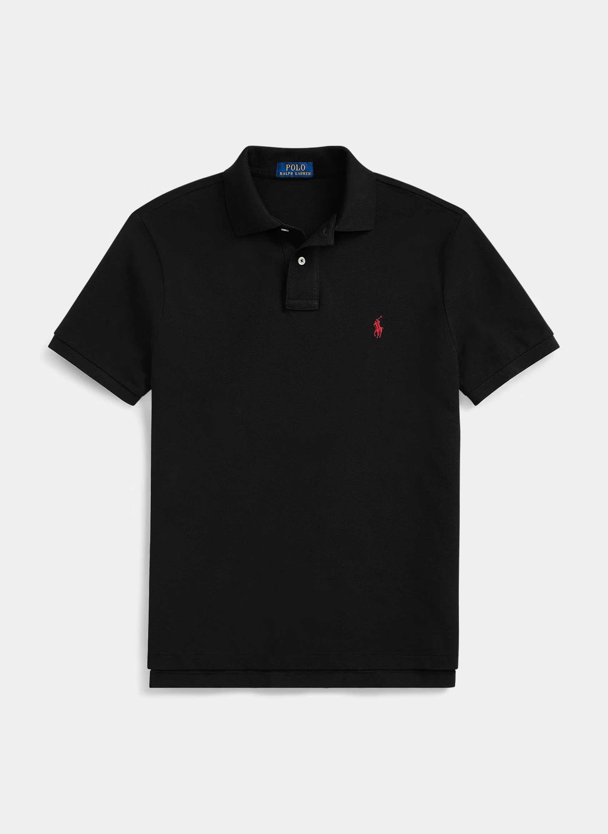 The Iconic Mesh Polo Shirt - Noir