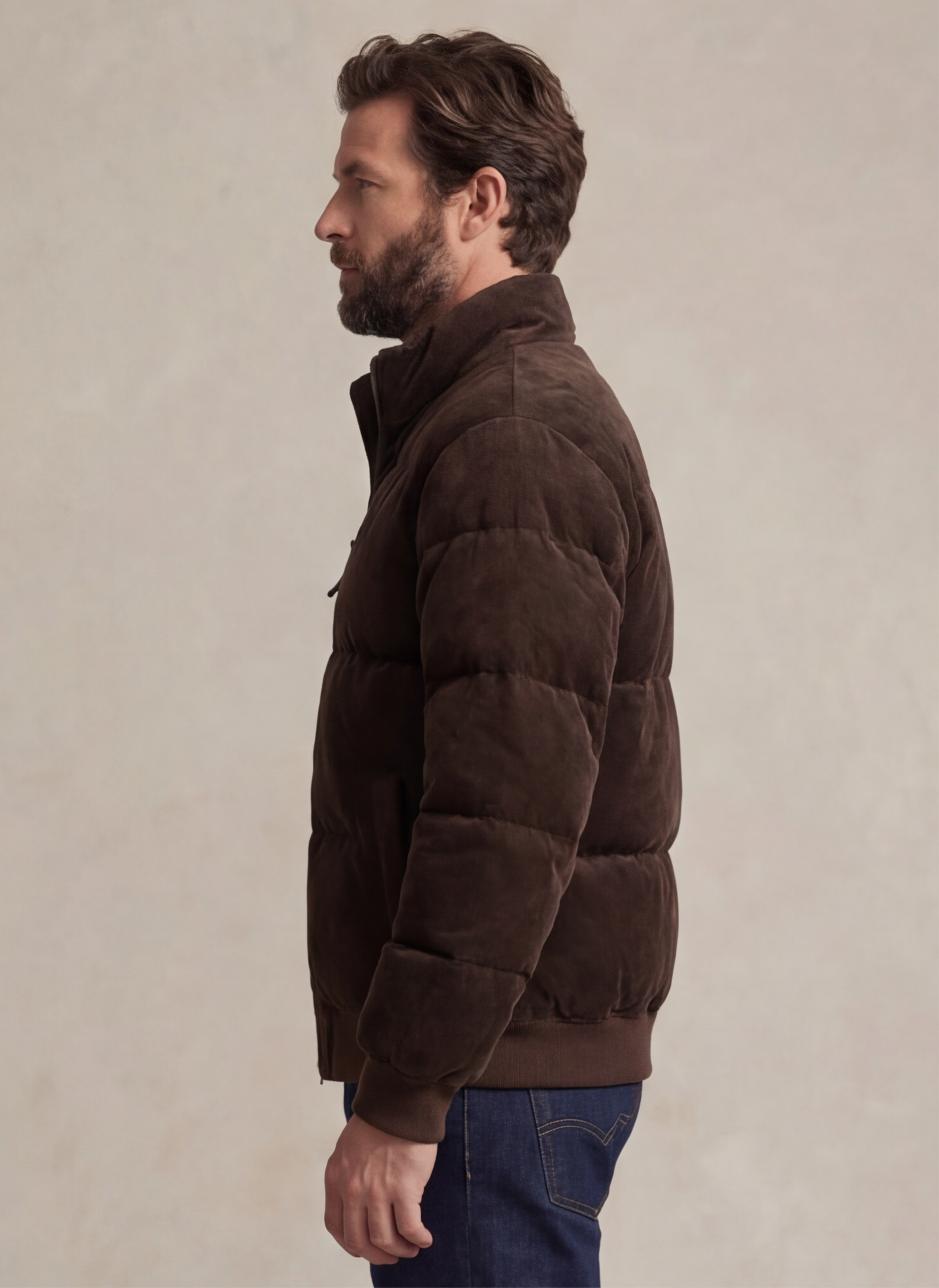 The Wyoming Corduroy Down Jacket
