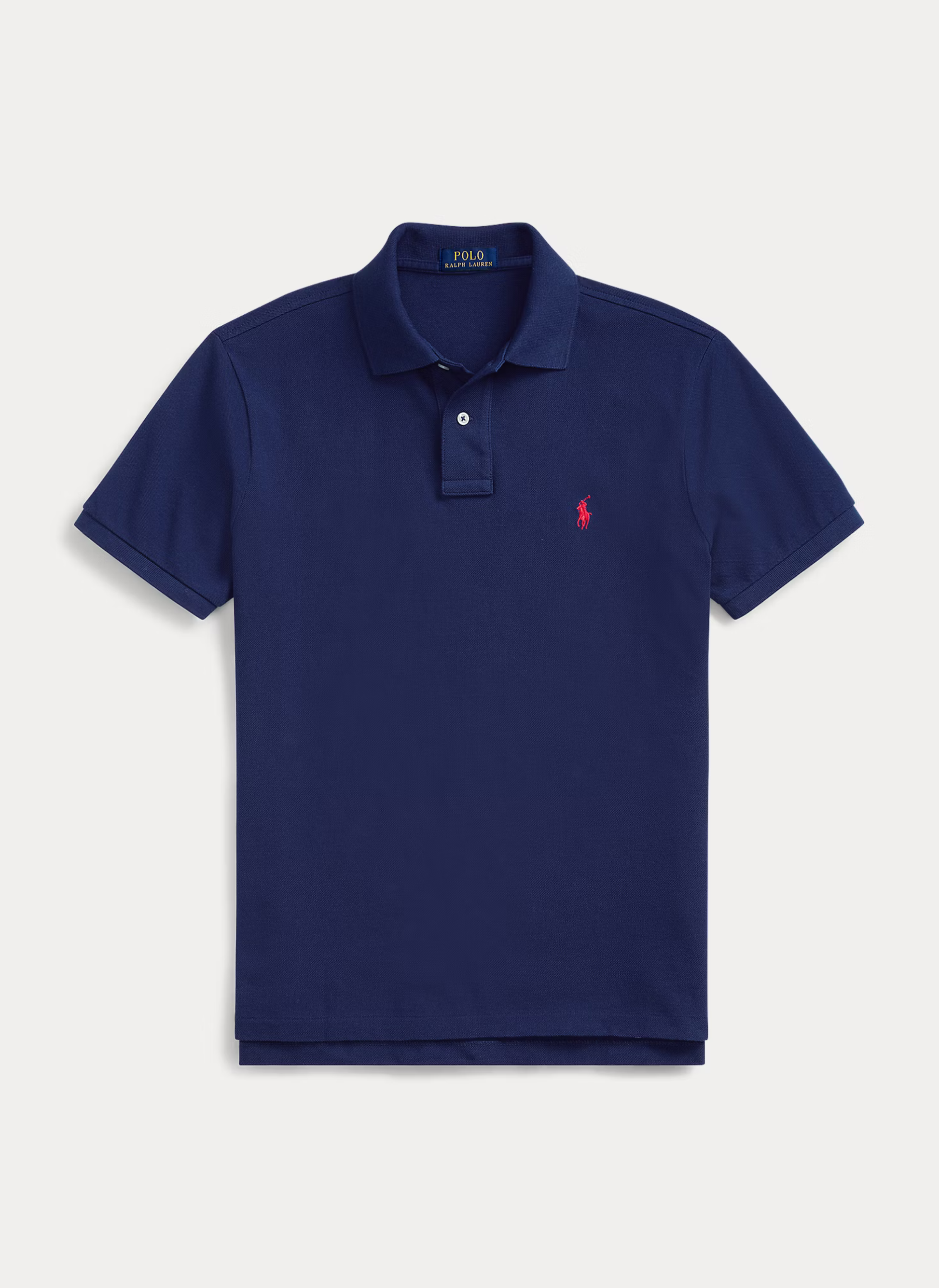 The Iconic Mesh Polo Shirt - Bleu