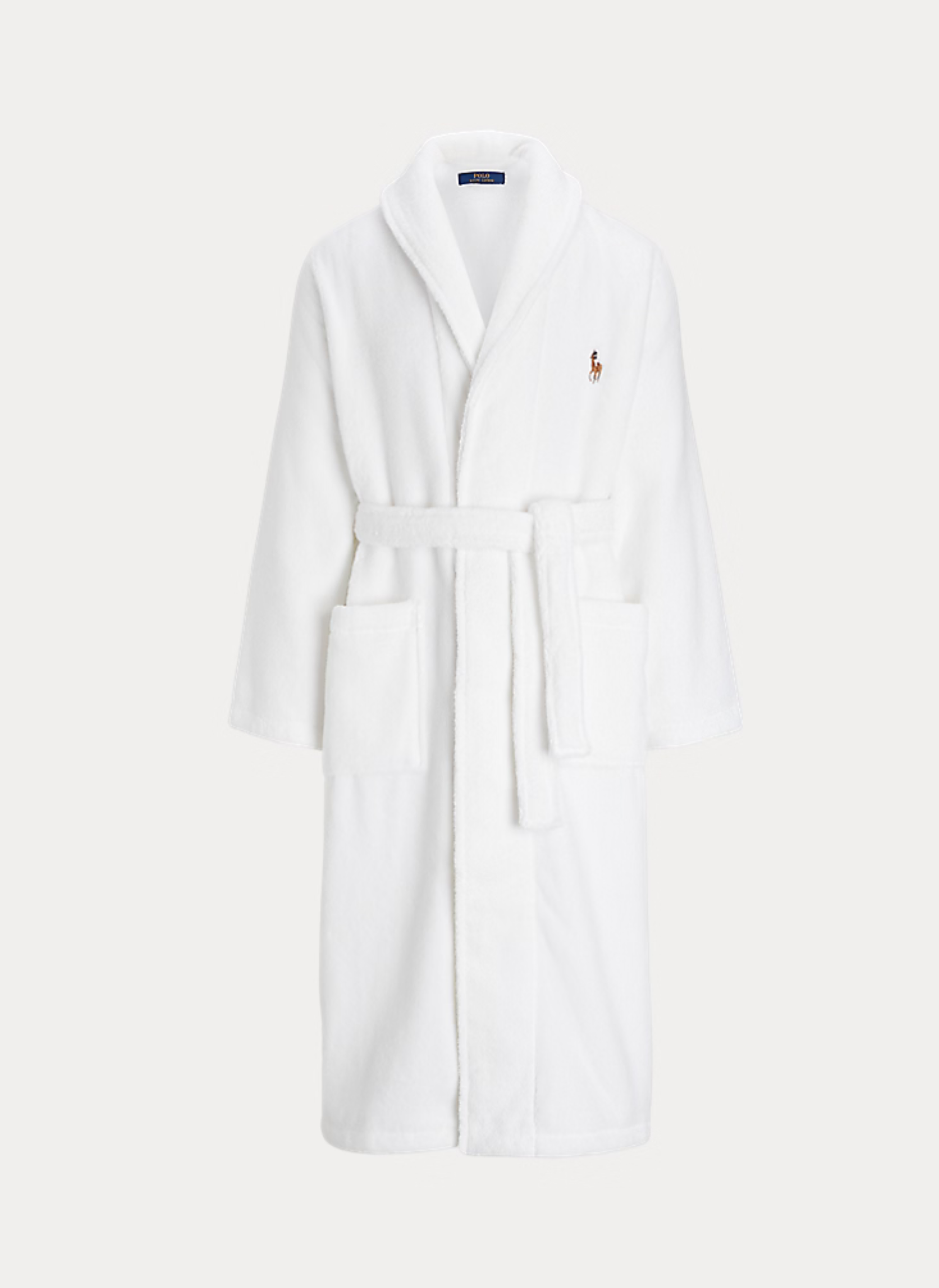 Cotton Terry Robe - Blanc