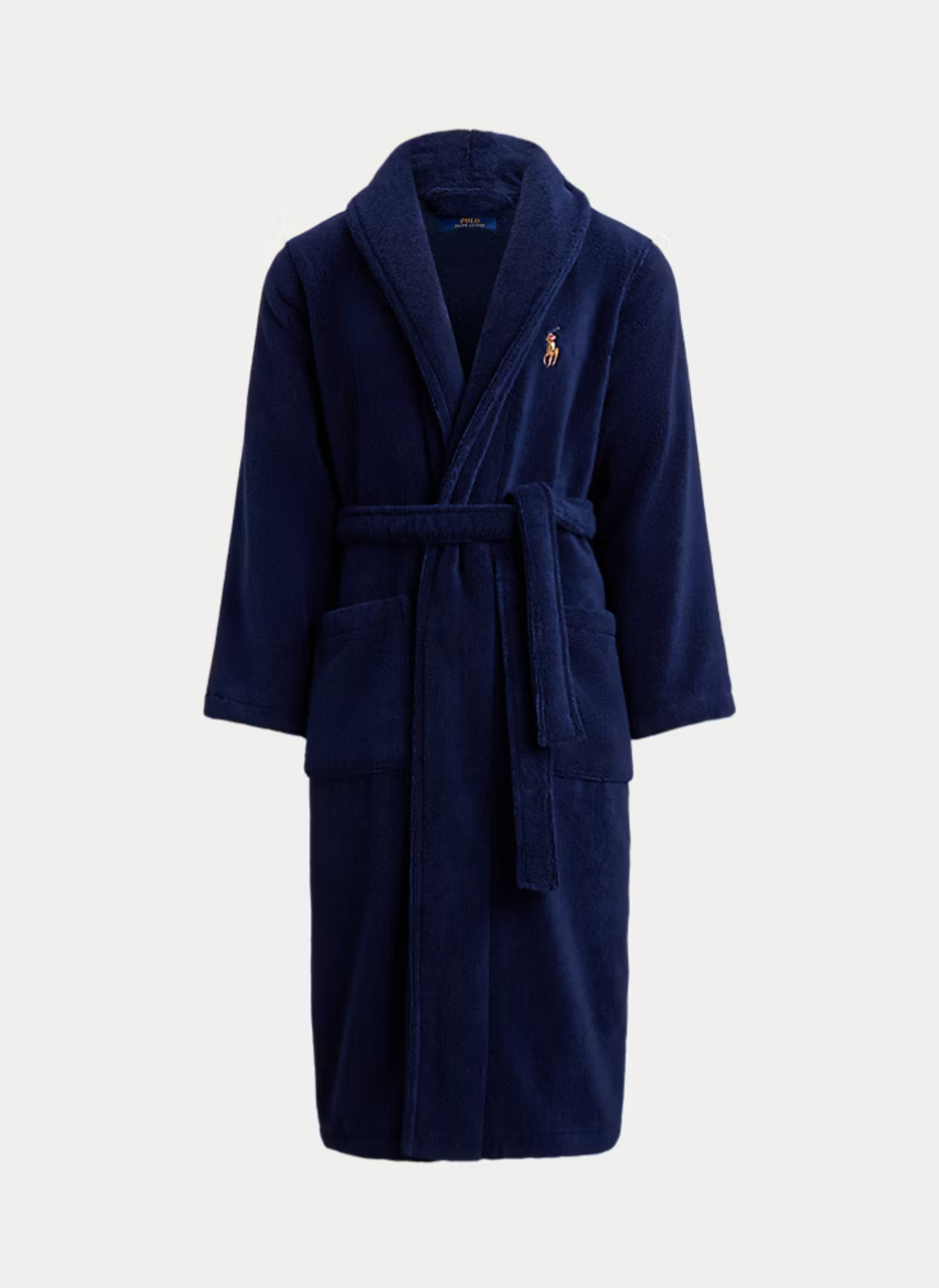 Cotton Terry Robe - Bleu
