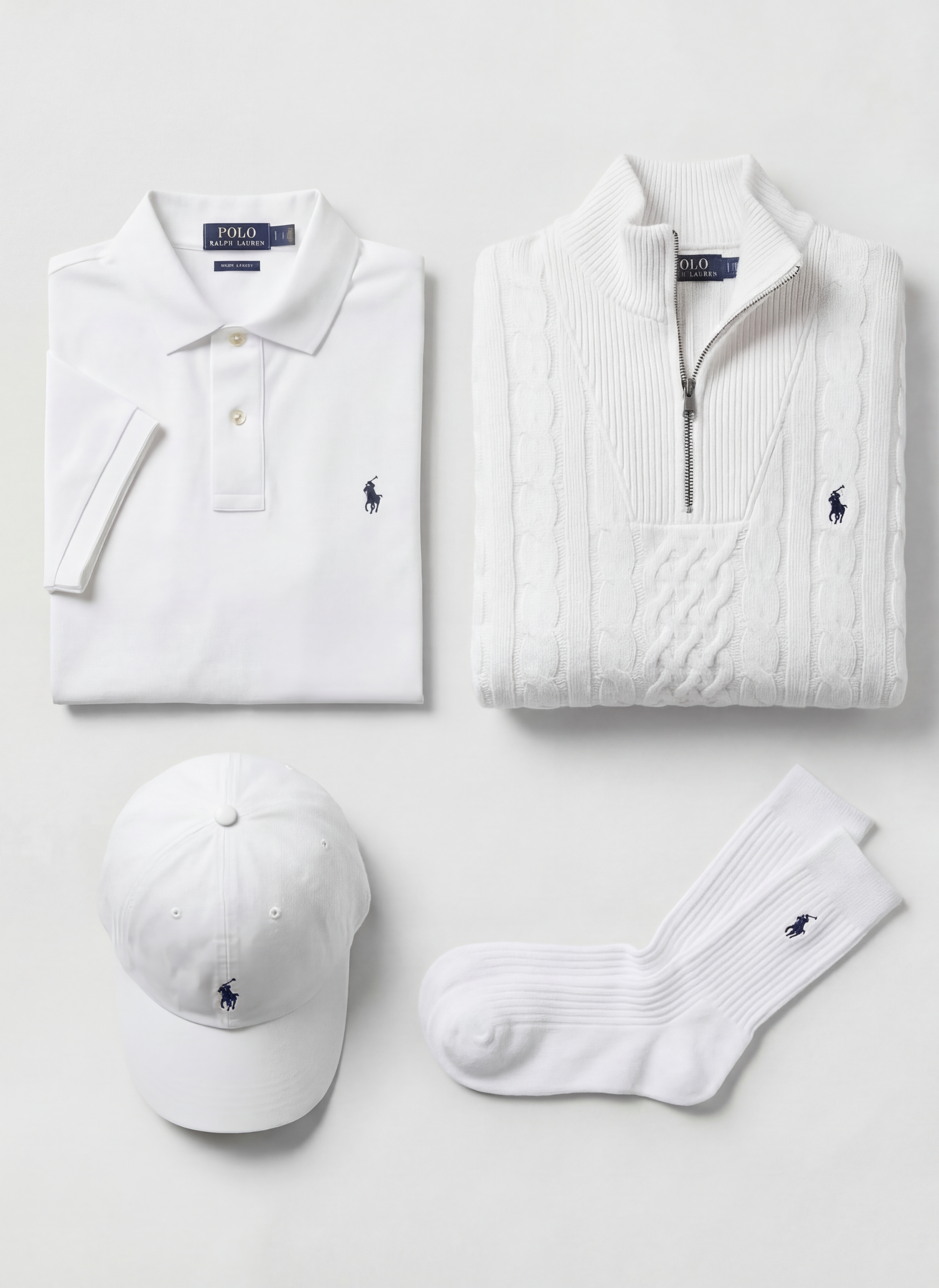 SET Ralph Lauren - Blanc