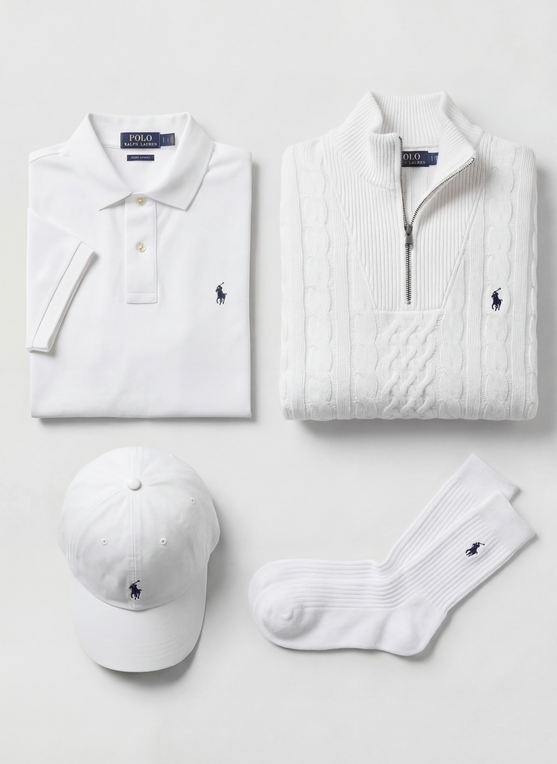 SET Ralph Lauren - Blanc