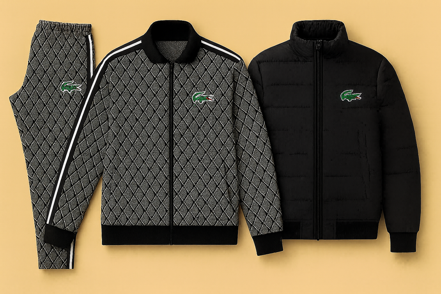 LC™ Premium Urban Set – Quilted Tracksuit & Puffer Jacket